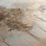 Floral 065 Canvas Art 18" x 24" / 45 x 60 cm / Black