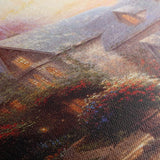 Landscape 065 Canvas Art 18" x 24" / 45 x 60 cm / Black