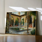 Orientalist 065 Canvas Art 18" x 24" / 45 x 60 cm / Black