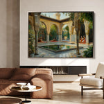 Orientalist 065 Canvas Art 18" x 24" / 45 x 60 cm / Black