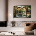 Orientalist 065 Canvas Art 18" x 24" / 45 x 60 cm / Black