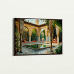 Orientalist 065 Canvas Art 18" x 24" / 45 x 60 cm / Black
