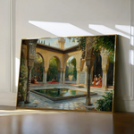 Orientalist 065 Canvas Art 60 x 40 cm / Black