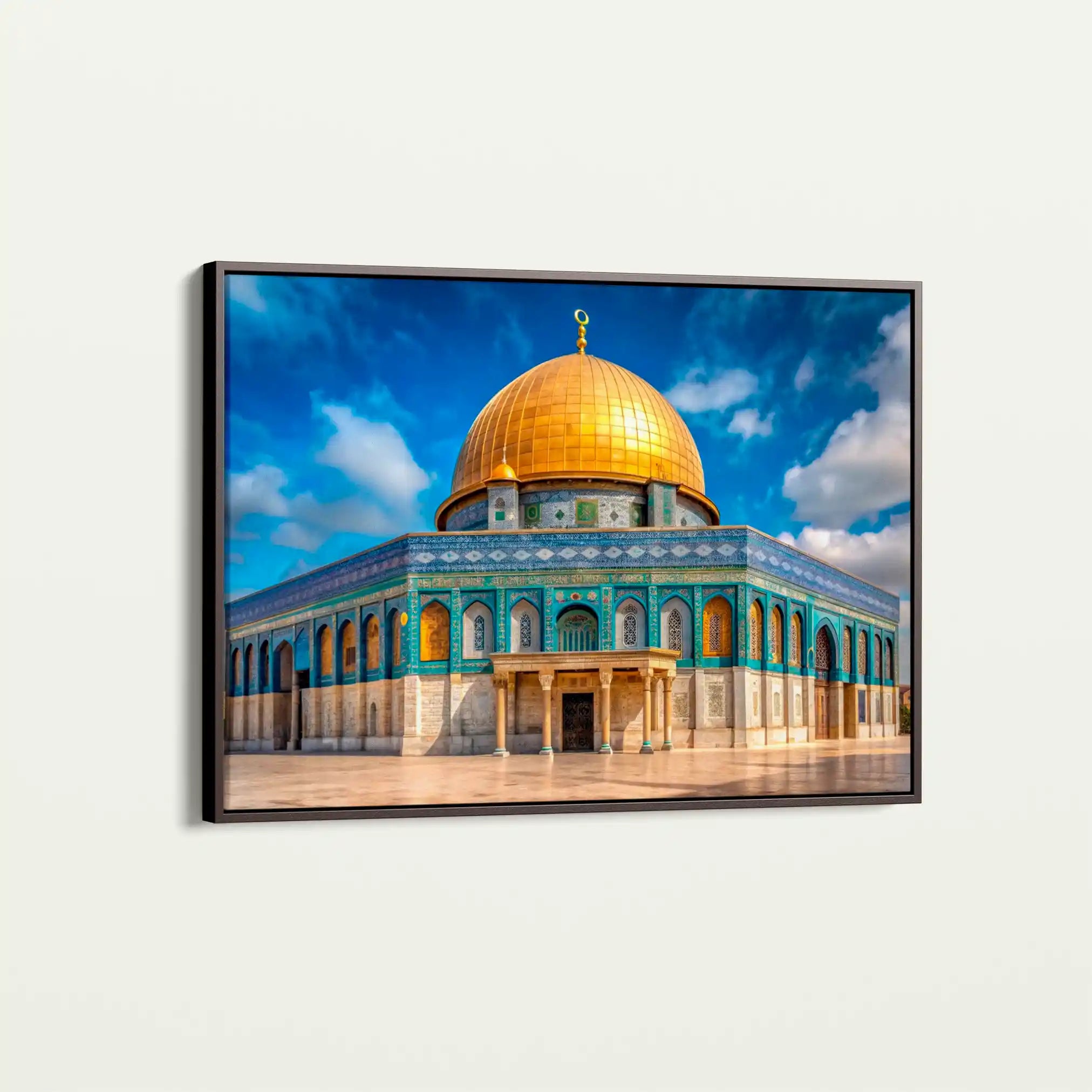 Palestine 065 Canvas Art 60 x 40 cm / Black
