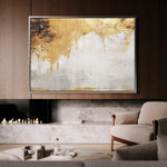 Abstract 066 Canvas Art 18" x 24" / 45 x 60 cm / Black
