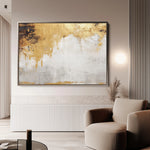 Abstract 066 Canvas Art 18" x 24" / 45 x 60 cm / Black