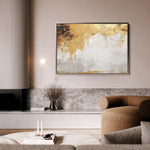 Abstract 066 Canvas Art 18" x 24" / 45 x 60 cm / Black