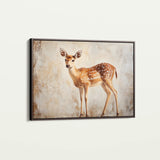 Animals 066 Canvas Art 18" x 24" / 45 x 60 cm / Black
