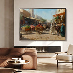 Orientalist 066 Canvas Art 60 x 40 cm / Black