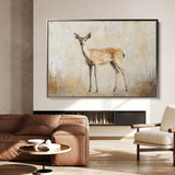 Animals 067 Canvas Art 18" x 24" / 45 x 60 cm / Black
