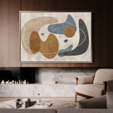 Boho 067 Canvas Art 18" x 24" / 45 x 60 cm / Black