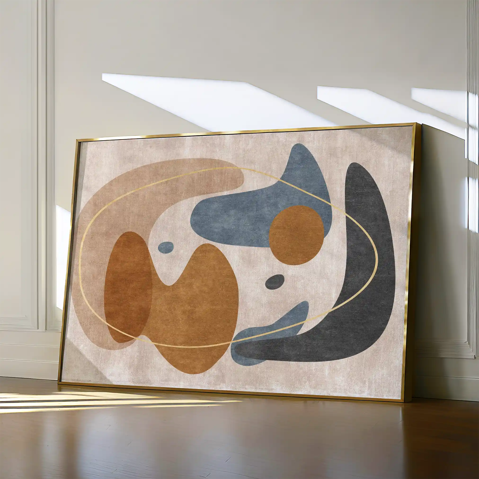 Boho 067 Canvas Art 60 x 40 cm / Black