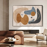 Boho 067 Canvas Art 60 x 40 cm / Black