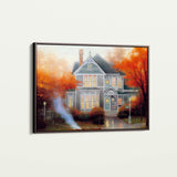 Landscape 067 Canvas Art 18" x 24" / 45 x 60 cm / Black