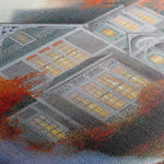 Landscape 067 Canvas Art 18" x 24" / 45 x 60 cm / Black