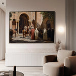 Orientalist 067 Canvas Art 60 x 40 cm / Black