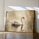 Animals 068 Canvas Art 18" x 24" / 45 x 60 cm / Black