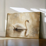 Animals 068 Canvas Art 18" x 24" / 45 x 60 cm / Black