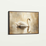 Animals 068 Canvas Art 18" x 24" / 45 x 60 cm / Black