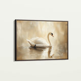 Animals 068 Canvas Art 18" x 24" / 45 x 60 cm / Black