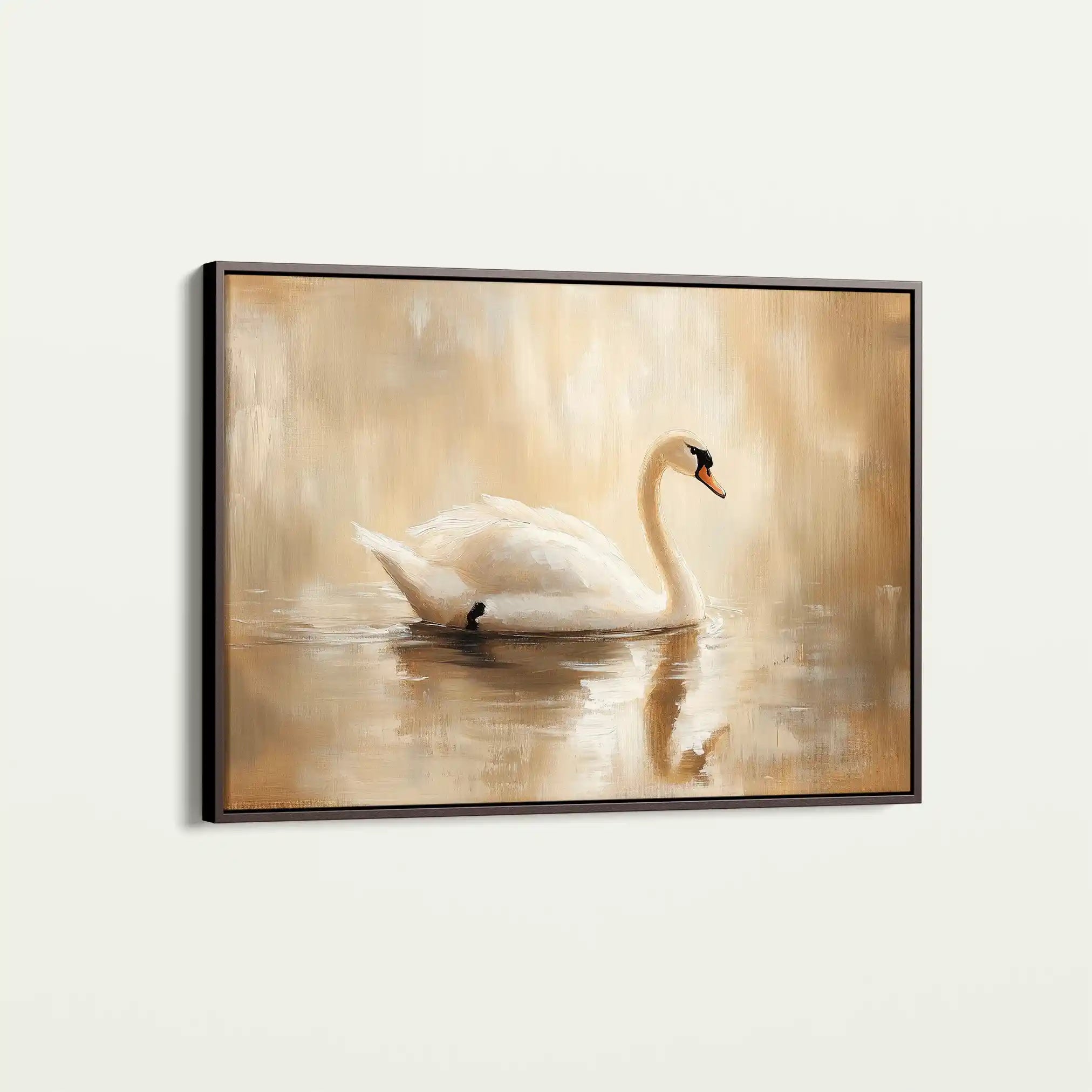 Animals 068 Canvas Art 60 x 40 cm / Black