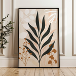 Boho 068 Canvas Art 18" x 24" / 45 x 60 cm / Black