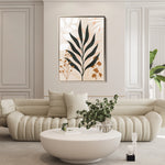 Boho 068 Canvas Art 18" x 24" / 45 x 60 cm / Black