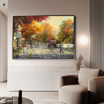 Landscape 068 Canvas Art 18" x 24" / 45 x 60 cm / Black