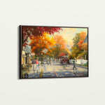 Landscape 068 Canvas Art 18" x 24" / 45 x 60 cm / Black