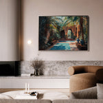 Orientalist 068 Canvas Art 18" x 24" / 45 x 60 cm / Black