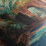Orientalist 068 Canvas Art 18" x 24" / 45 x 60 cm / Black