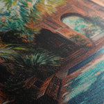 Orientalist 068 Canvas Art 60 x 40 cm / Black