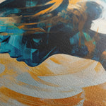 Portrait 068 Canvas Art 18" x 24" / 45 x 60 cm / Black