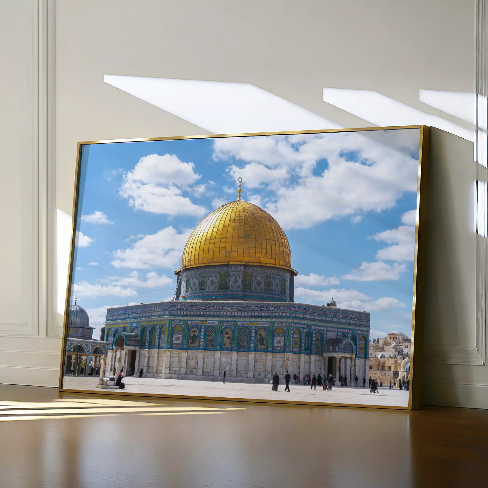 Palestine 068 Canvas Art 60 x 40 cm / Black