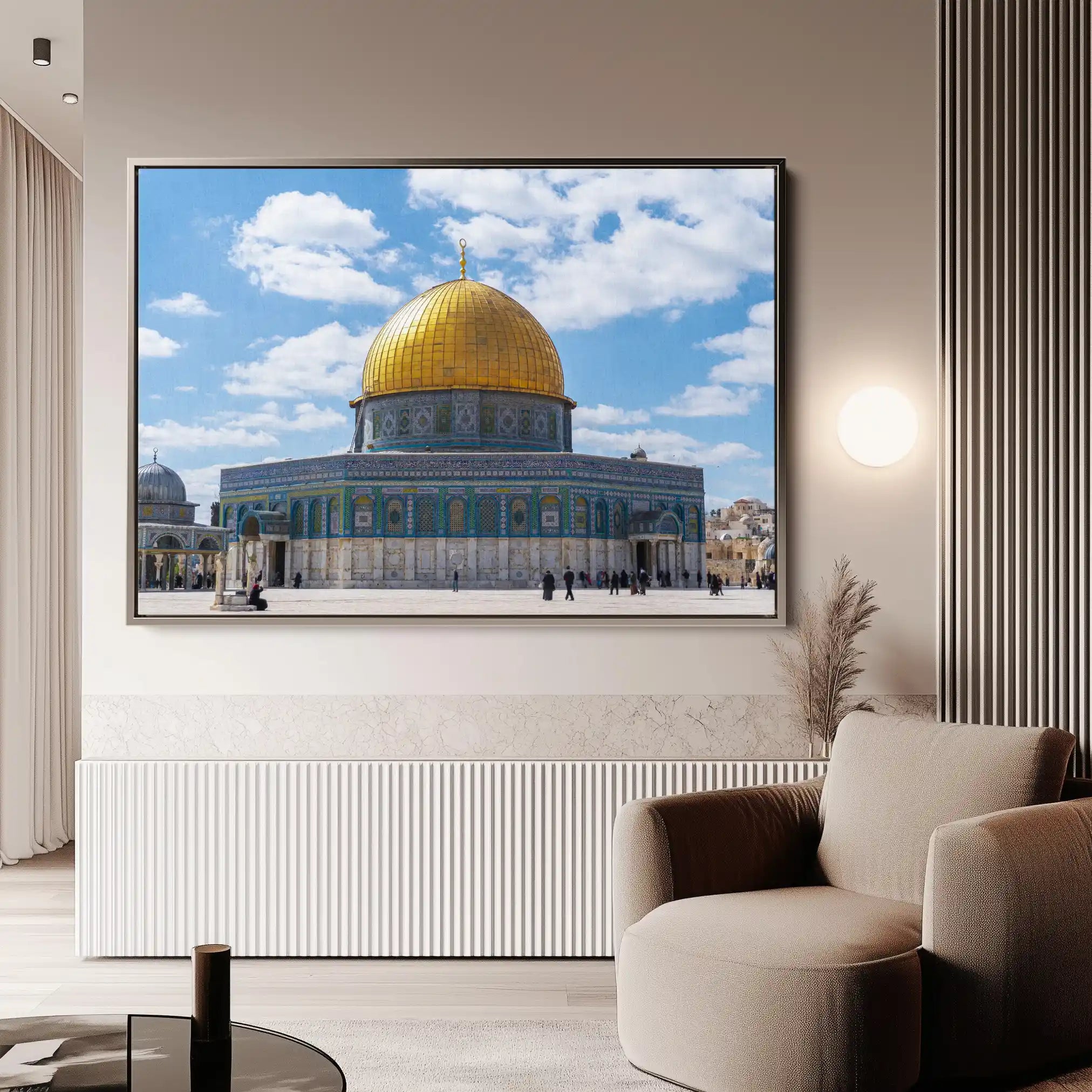 Palestine 068 Canvas Art 60 x 40 cm / Black