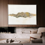 Abstract 069 Canvas Art 18" x 24" / 45 x 60 cm / Black