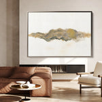 Abstract 069 Canvas Art 18" x 24" / 45 x 60 cm / Black