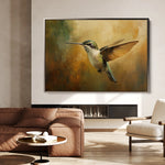 Animals 069 Canvas Art 18" x 24" / 45 x 60 cm / Black