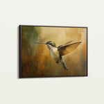 Animals 069 Canvas Art 18" x 24" / 45 x 60 cm / Black