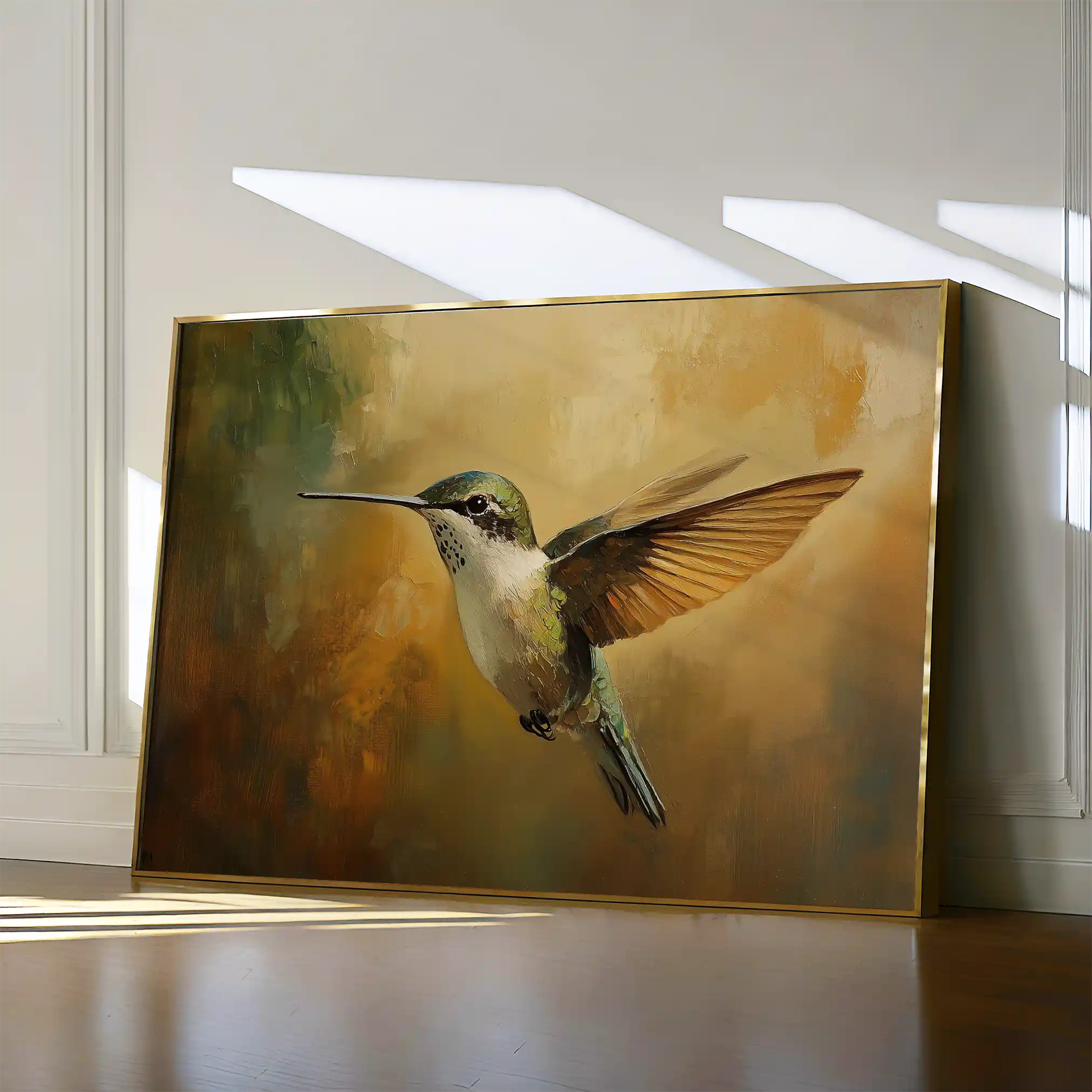 Animals 069 Canvas Art 60 x 40 cm / Black