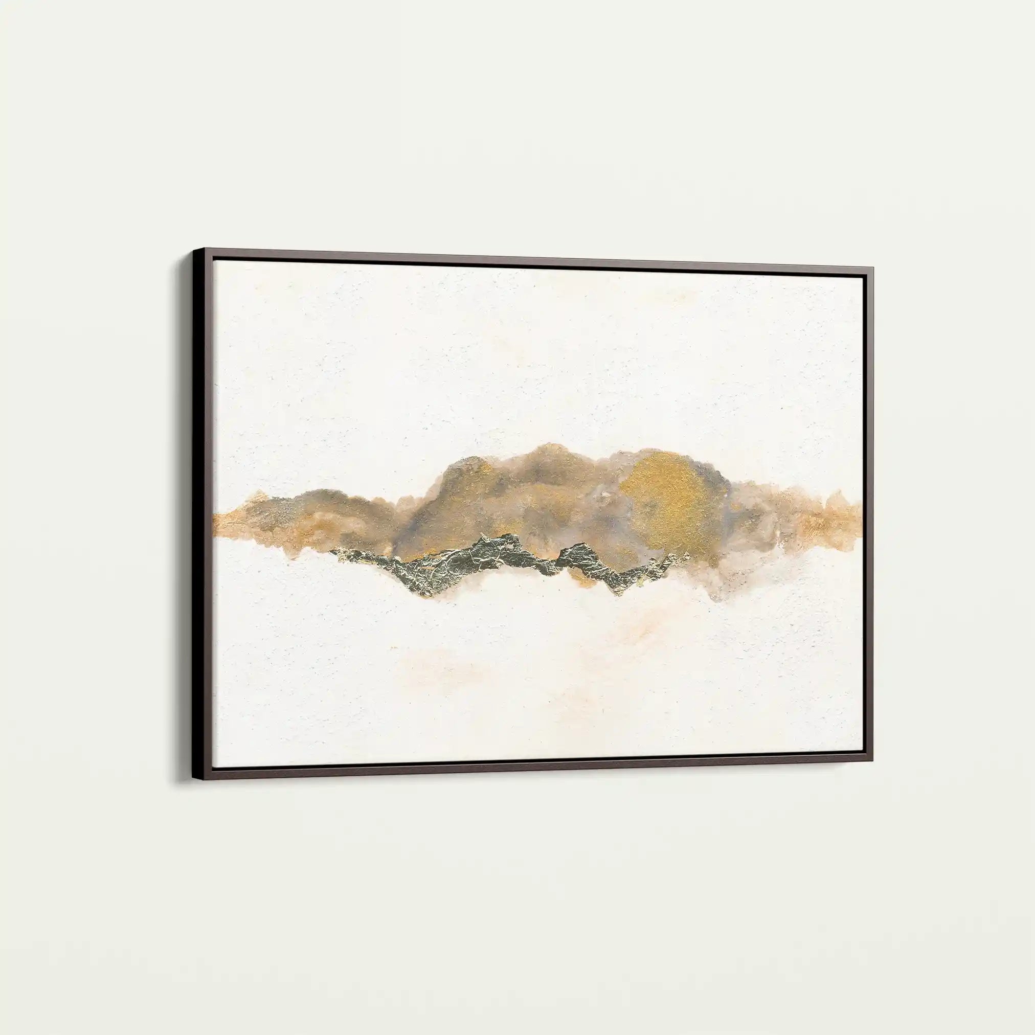 Abstract 069 Canvas Art 60 x 40 cm / Black