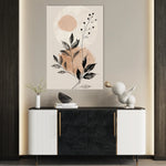 Boho 069 Canvas Art 18" x 24" / 45 x 60 cm / Black