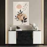 Boho 069 Canvas Art 18" x 24" / 45 x 60 cm / Black
