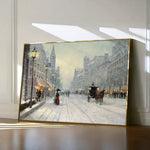 Landscape 069 Canvas Art 18" x 24" / 45 x 60 cm / Black