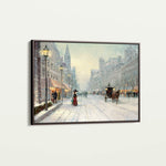 Landscape 069 Canvas Art 18" x 24" / 45 x 60 cm / Black
