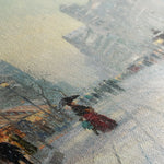 Landscape 069 Canvas Art 18" x 24" / 45 x 60 cm / Black