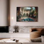 Orientalist 069 Canvas Art 18" x 24" / 45 x 60 cm / Black