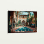 Orientalist 069 Canvas Art 18" x 24" / 45 x 60 cm / Black