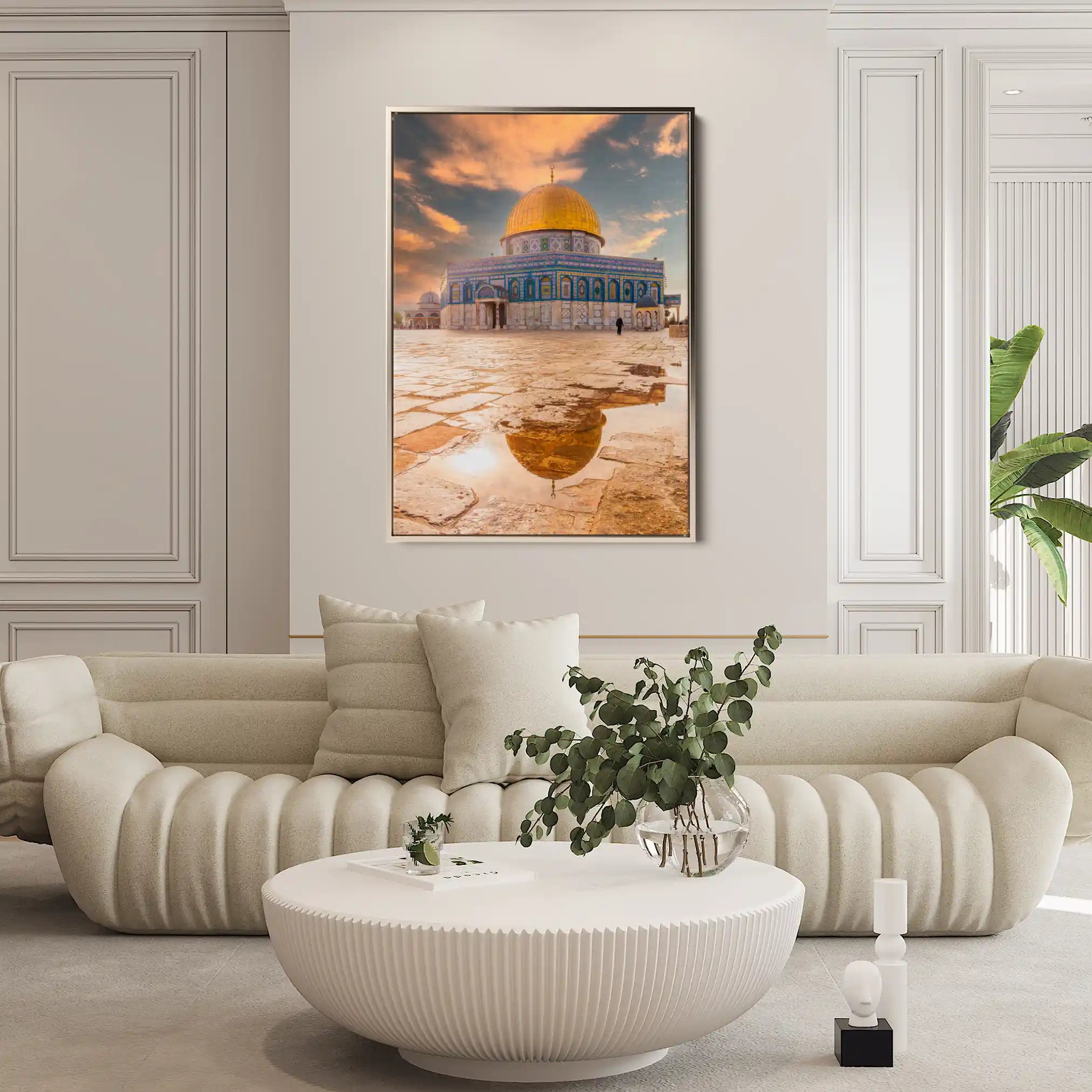 Palestine 069 Canvas Art 60 x 40 cm / Black