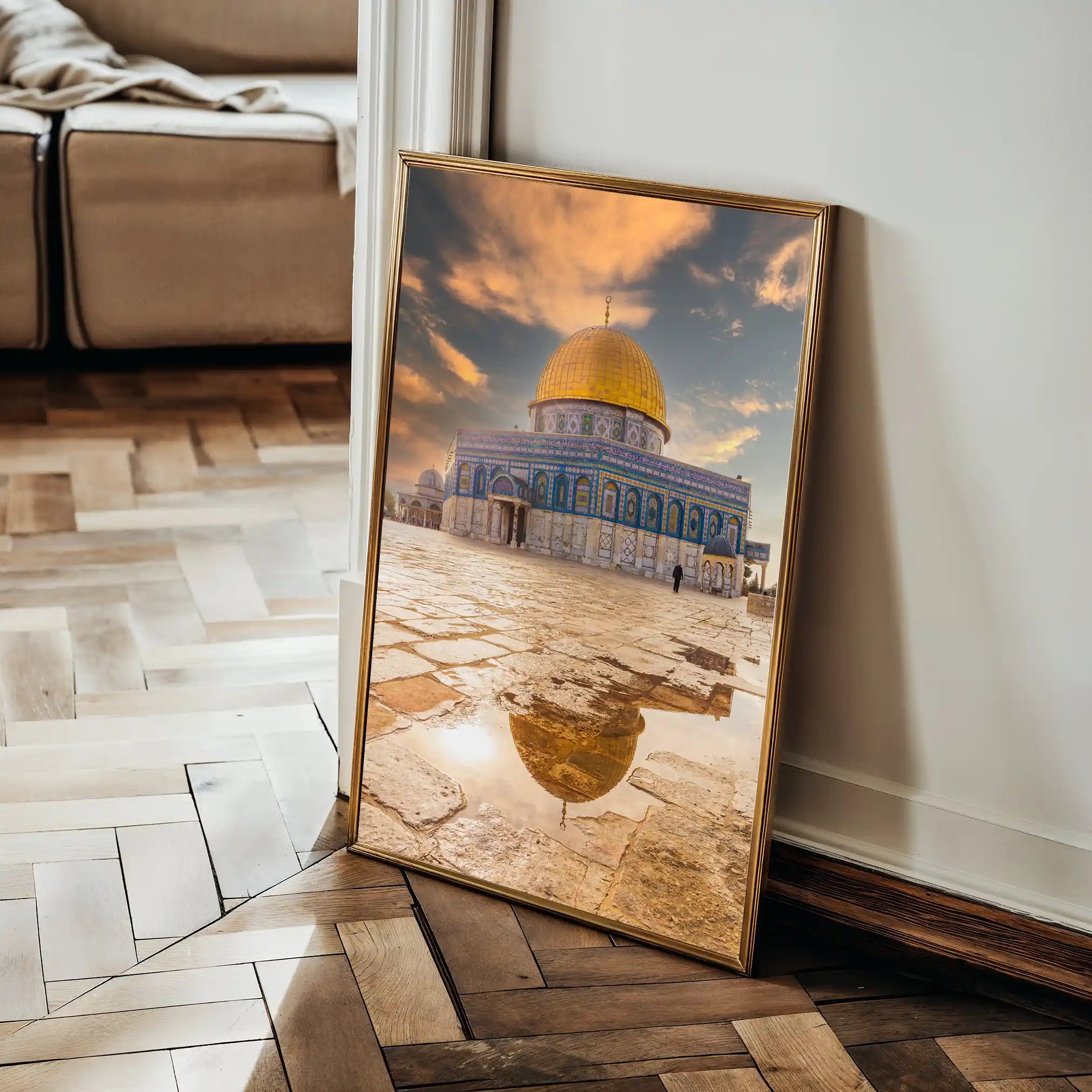 Palestine 069 Canvas Art 60 x 40 cm / Black